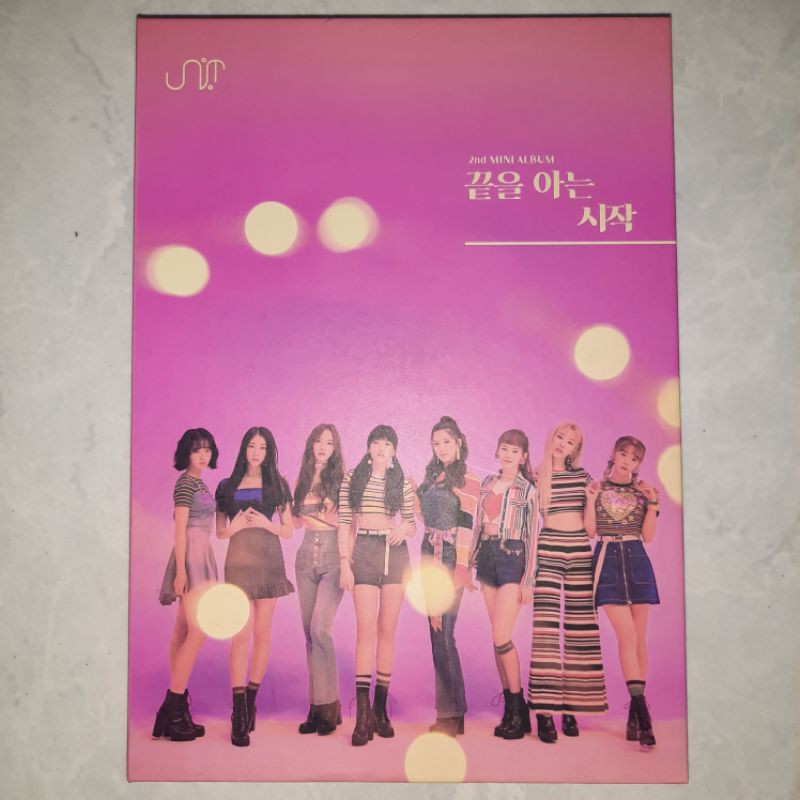 UNI.T 2nd Mini Album Begin with The End Album Only