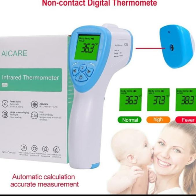 Aicare Medical Infrared Thermometer A66 Import Mekarsari708
