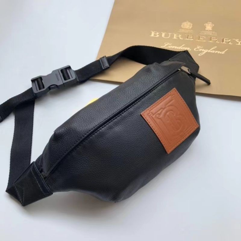burberry bumbag / waist bag leather tag