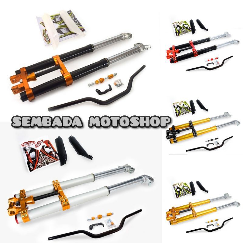 Shock Upsidown Upsidedown USD REAL JUMP EXPEDITION PNP KLX 150 Shock depan KLX 150 Upsidown