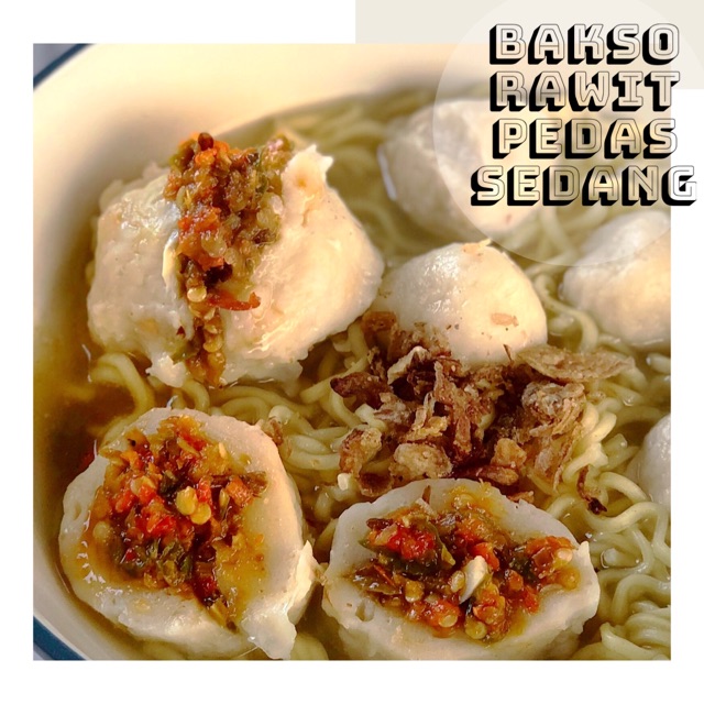 

Bakso Rawit Pedas Sedang