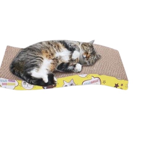 Garukan Kucing Free Catnip Cat Scratcher Board Papan Cakar Kucing Papan Kucing FEFARM