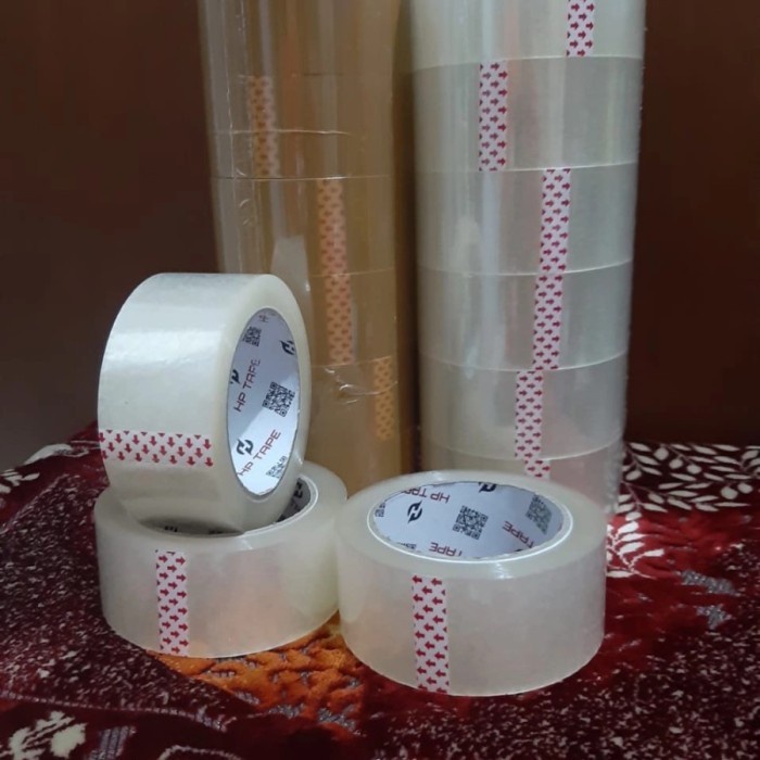 

PROMO LAKBAN 45 MM X 100 YARD HOKI HP TAPE - Putih Hakan Herbal Shop Termurah