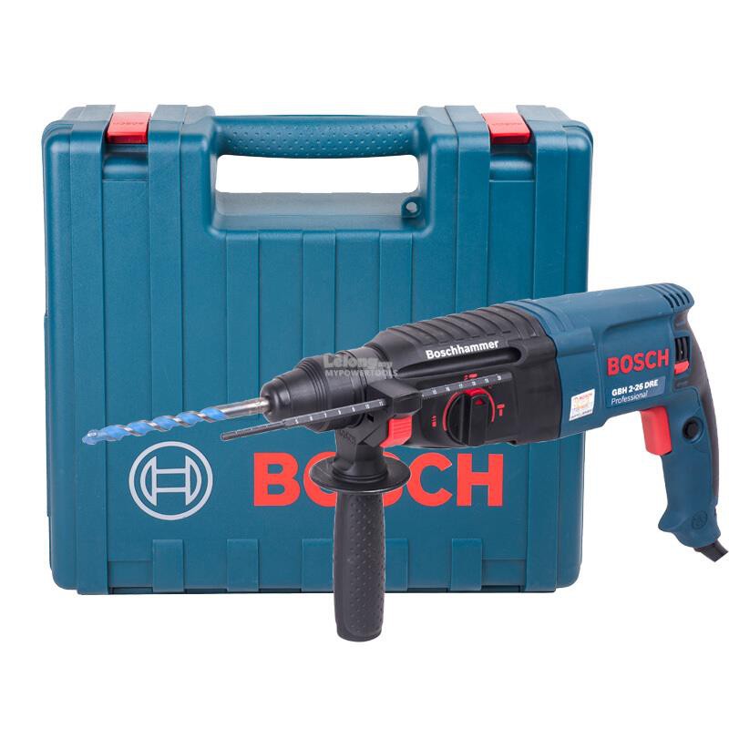 Bosch GBH 2-26 DRE Rotary Hammer SDS PLUS - Mesin Bor Bobok Beton 26 mm 3 Fungsi