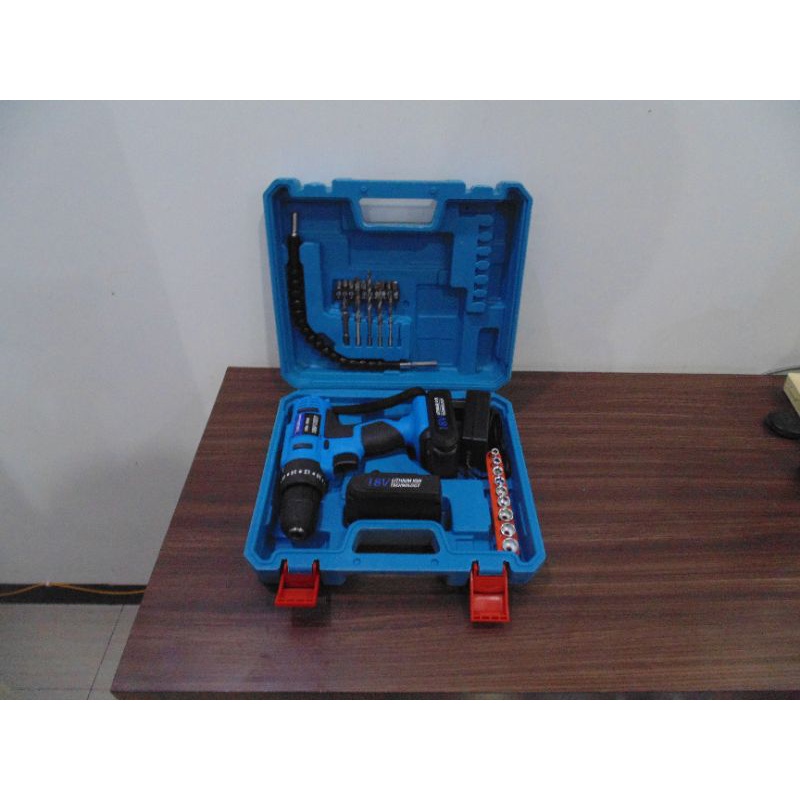 Mesin Bor Baterai 18V BENZ CBD-0105 Mesin Bor Beton Batre Impact Drill