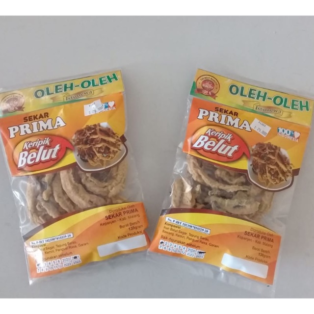 

Keripik Belut Sekar Prima 130gr
