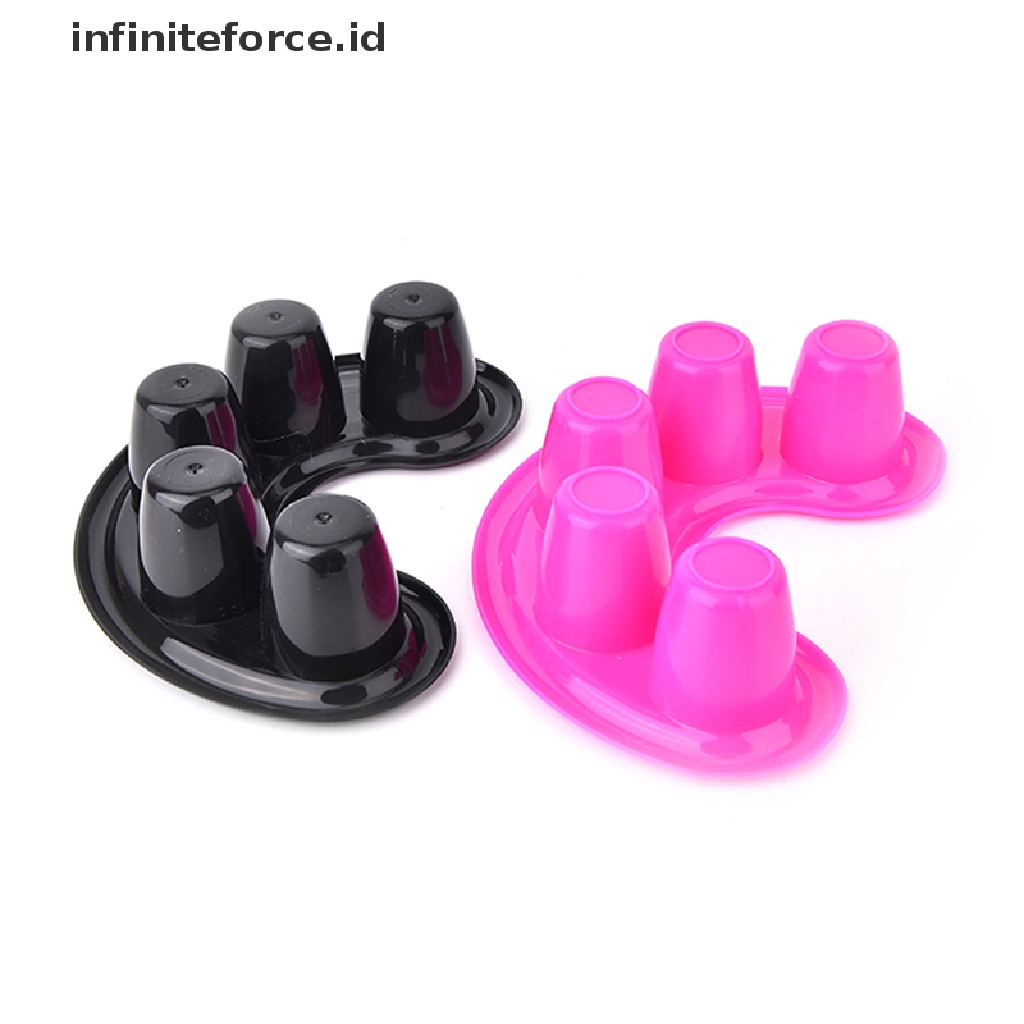 Infiniteforce.id 1pc Mangkok Rendam Kuku Palsu Penghilang Kutikula