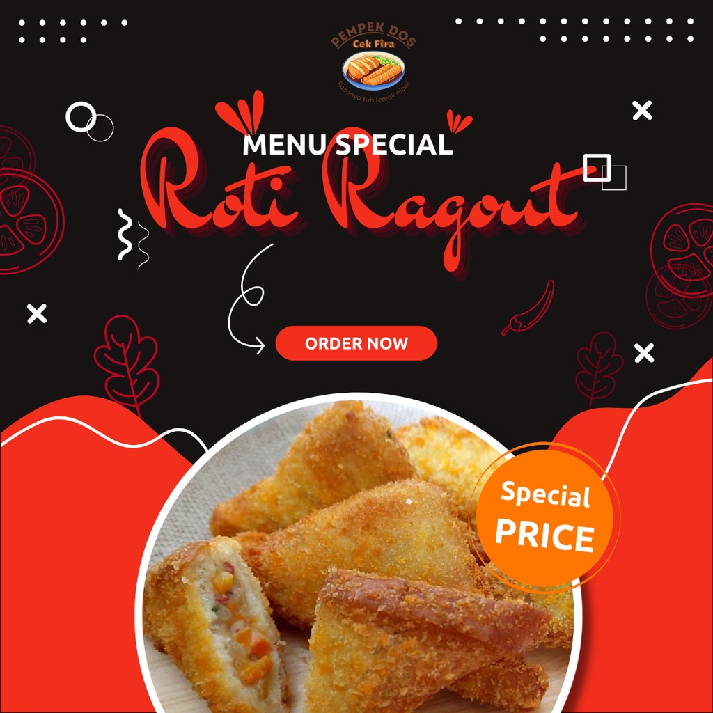 

ROTI ISI ROGUT / ROTI GORENG CEK FIRA ISI 5PCS PO 1 HARI