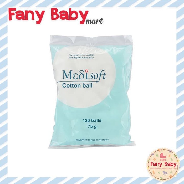 MEDISOFT KAPAS BOLA / ISI 120 COTTON BALLS