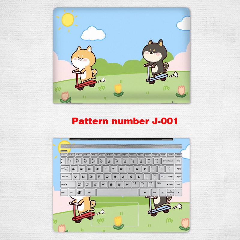 2pcs Stiker Pelindung Laptop UNIVERSAL Motif Kartun Bahan VINYL Untuk ASUS zenbook Adolbook 13 14 15.6 Inch 13 14 LGBT