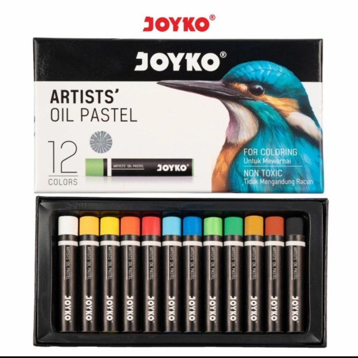 

Produk Terbaru Artists Oil Pastel Krayon Minyak Joyko Op-12Art 12 Warna Colors