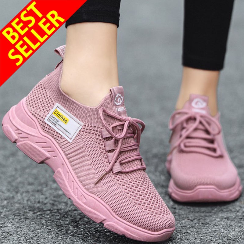 QINGSHUI Sepatu Wanita Terbaru Tahun Ini Kekinian Viral,Sepatu Kets Bertali Wanita Kualitas Tinggi,Sepatu Sneaker Wanita,Fashion Sepatu Lari Wanita Bernapas ,Sepatu Wanita Yang Nyaman,Sepatu Sneaker Wanita Sepatu Wanita