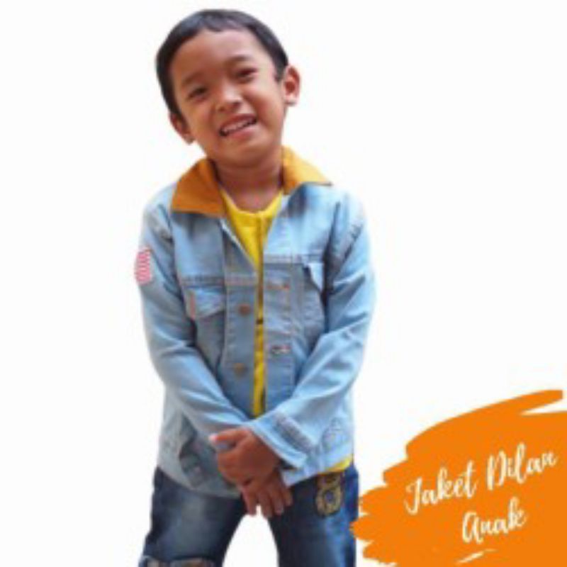 Jaket Jeans Anak Dilan Jaket denim anak premium
