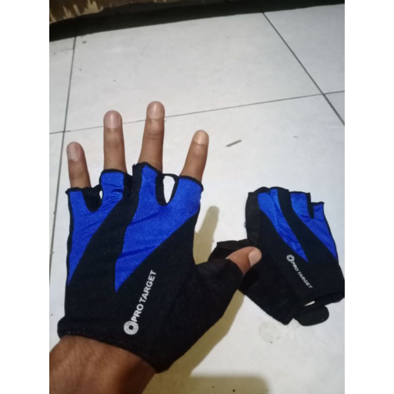 Sarung Tangan Gel Sepeda / Motor Merk Toppro