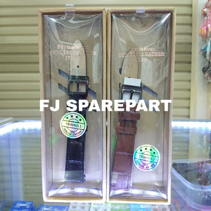 Termurah Tali Jam Tangan Kulit Peytonrous motif kulit buaya