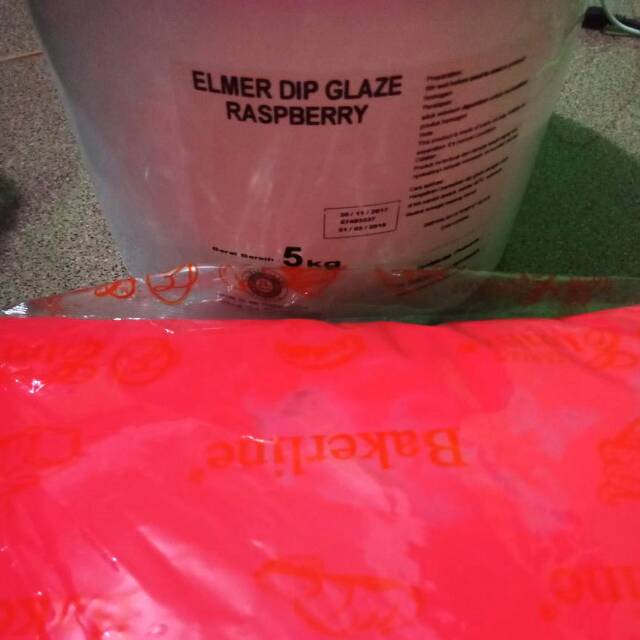 

Glaze elmer rasberi 500gr