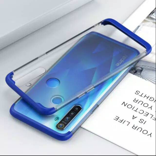 OPPO REALME 5/REALME 5 PRO MATTE HARD CASE ARMOR 360 GKK 3IN1 FULL COVER CASE ORIGINAL