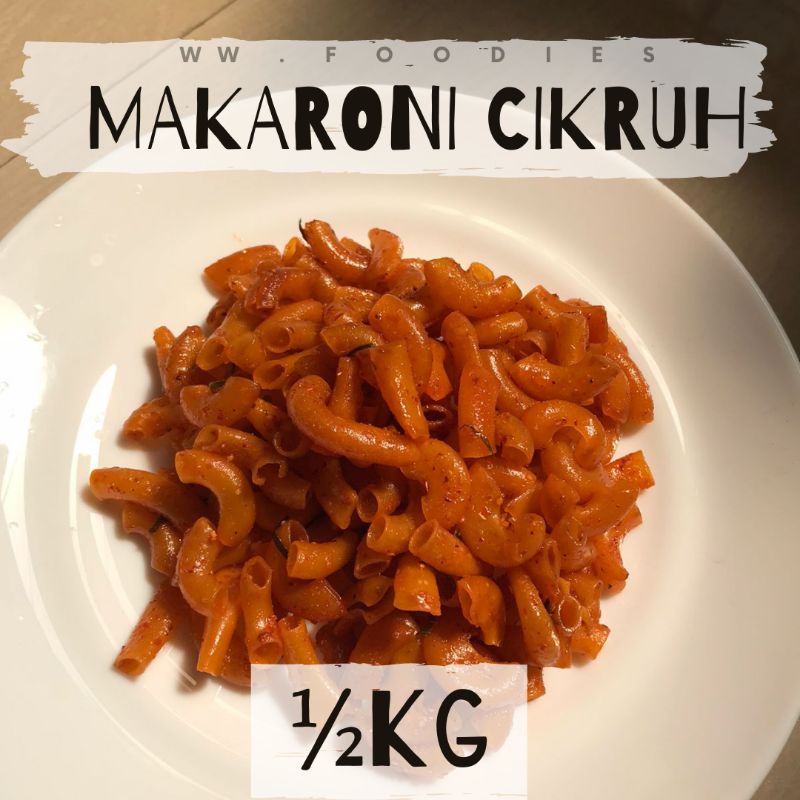 

(500GR) ½kg MAKARONI CIKRUH | MAKARONI PEDAS JERUK | MAKARONI TASIKMALAYA