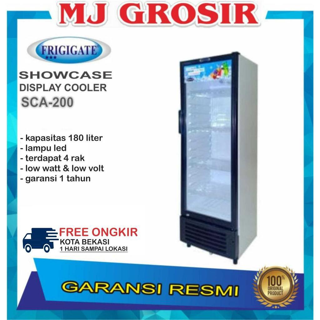 SHOWCASE FRIGIGATE SCA 200 G 4 RAK &amp; FRESCA 225 CS 5 RAK PENDINGIN MINUMAN