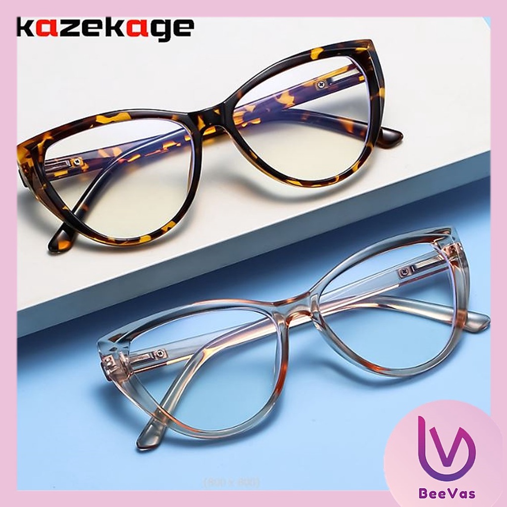 BV.ID KC612 KACA MATA KOREA WANITA KACAMATA ANTI RADIASI RETRO WANITA FASHION CAT EYE EYEGLASSES