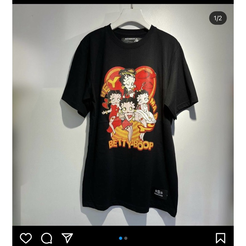 kaos betty boop import BKK