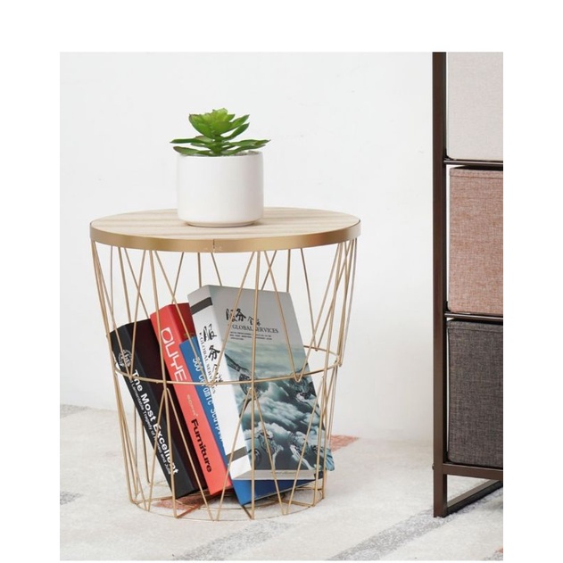 Meja Topaz INFORMA / Meja sudut samping kopi teras minimalis