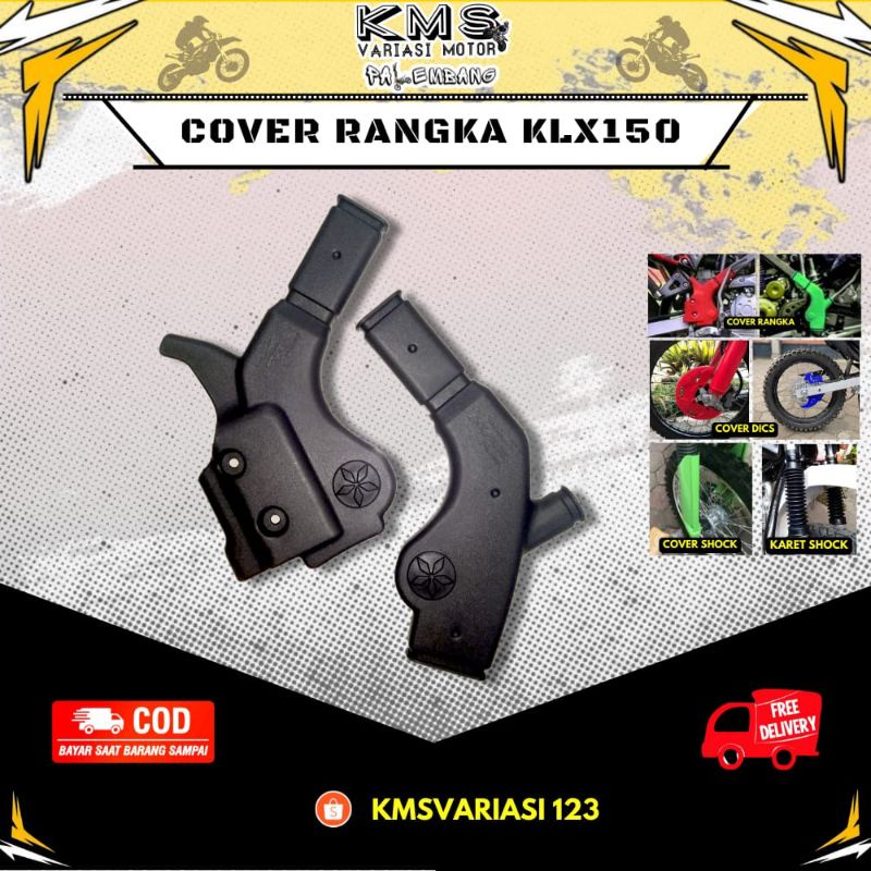 cover rangka klx 150 d tracker 150 - cover tutup rangka klx 150 TUTUP SASIS / RANGKA KLX150