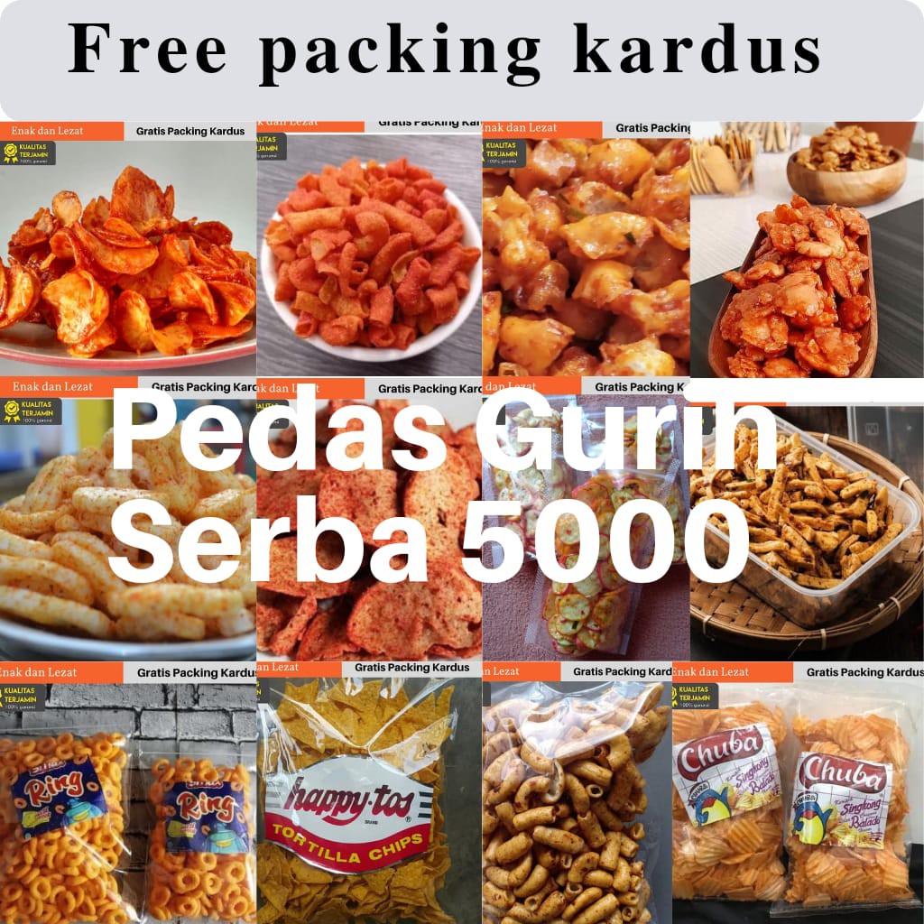 

TERMURAH Snack Jajanan Kiloan Serba 5000Rb Makanan ringan Jajanan Jadul Kekinian Terlaris-COD