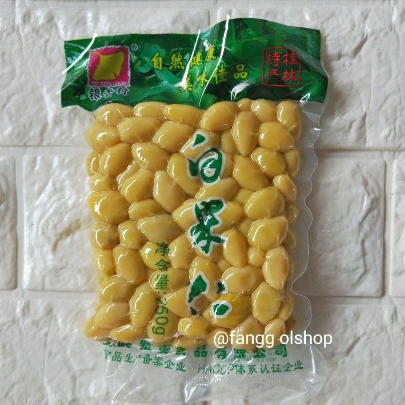 Kacang Gingko/Bai Guo/Kupas Pekko Pekkoi 250gr