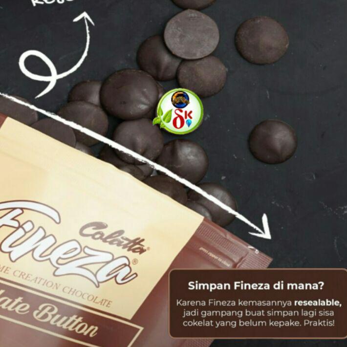 

SALE!!Colatta Fineza Button Chocolate 400gr|SQ4