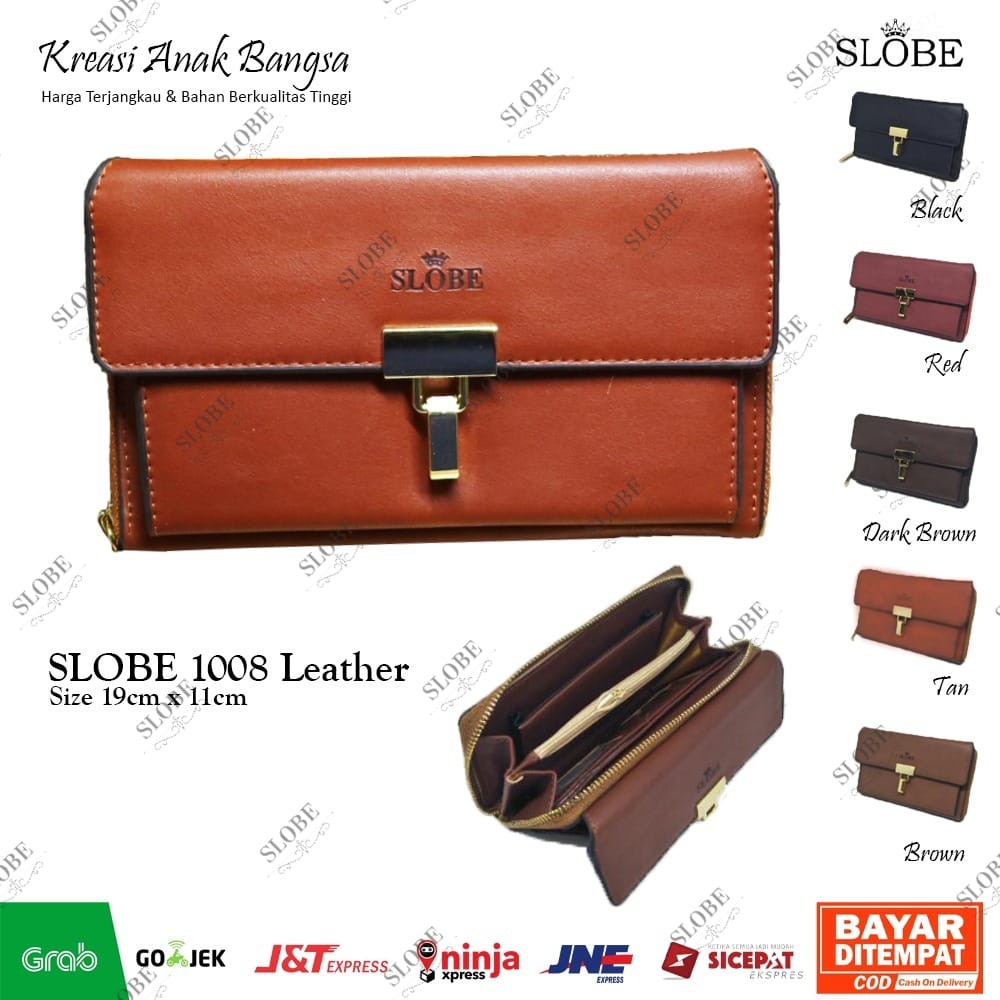 Dompet Wanita SLOBE 1008 - Tas Wanita Slobe - Dompet Panjang Wanita Slobe