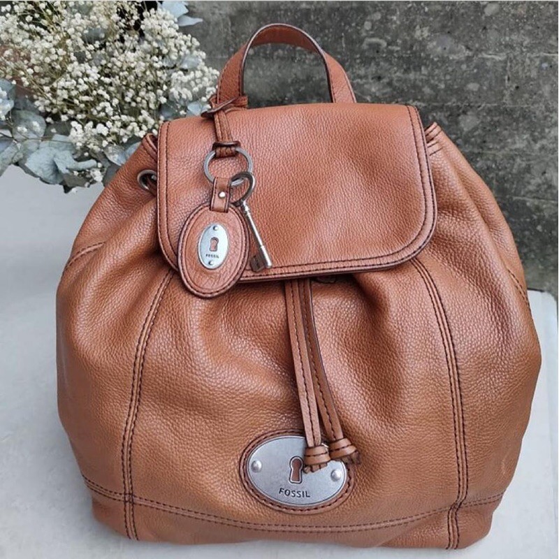 Fossil Maddox Chestnut Backpack