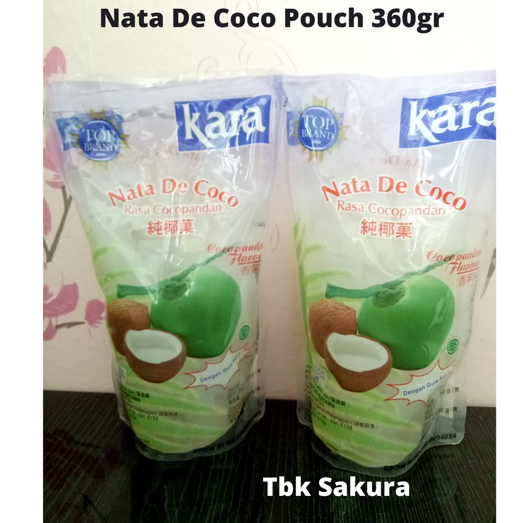 

Nata De Coco Pouch 360g / Natadecoco