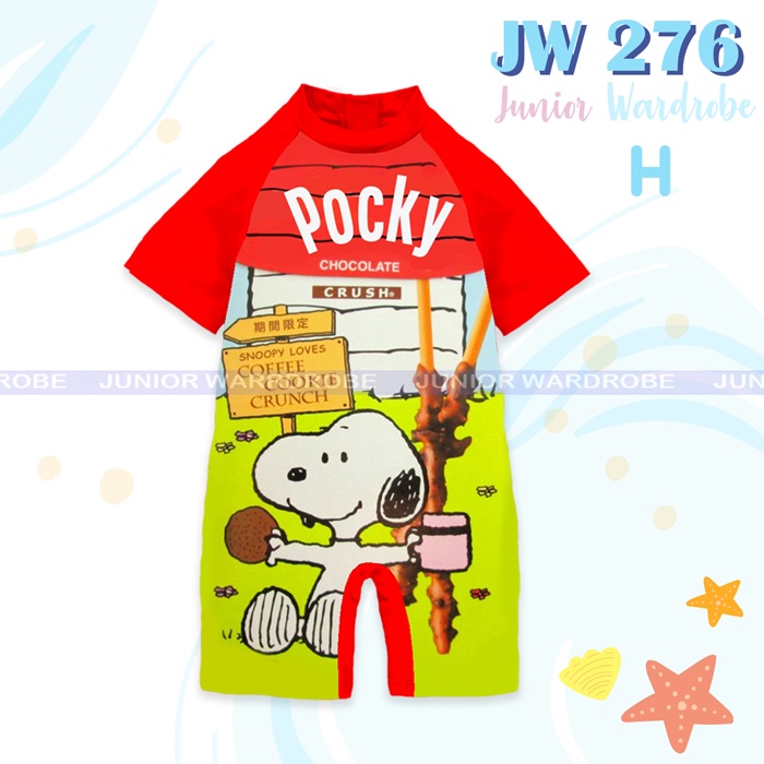 Swimwear / Baju Renang Junior Wardrobe Digital Printing JW 276 Teen