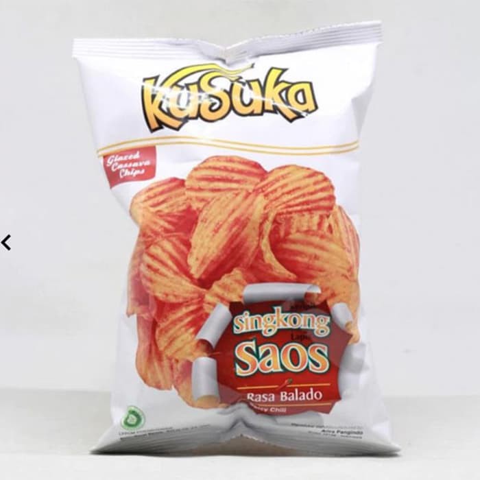 

KuSuKa Singkong Saos Rasa Balado Kemasan 60gr