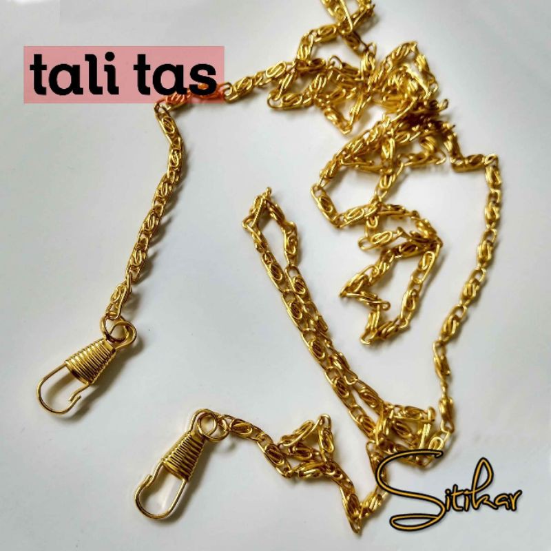 Tali Rantai Tas Warna Emas