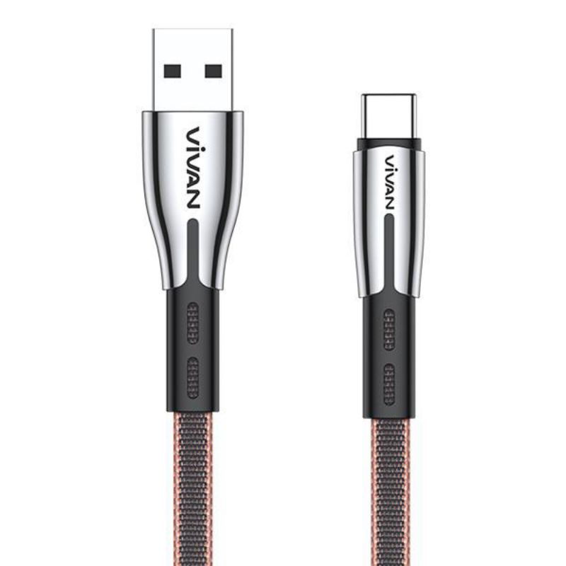 KABEL DATA VIVAN TYPE C (B-TK C)QC.3.0 FAST CHARGE 3.A ORIGINAL BERGARANSI