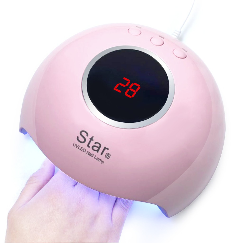 Alat Pengering Kutek Gel Nail Art LED Mini Smart Portable Panda Design | Pedicure Perawatan Kuku lucu Sun KUTEKS