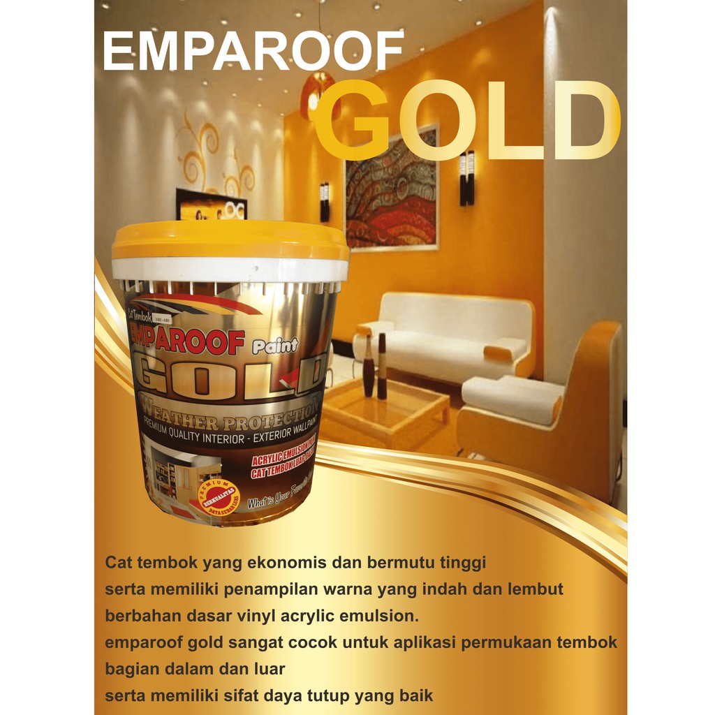 

EMPAROOF Paint GOLD