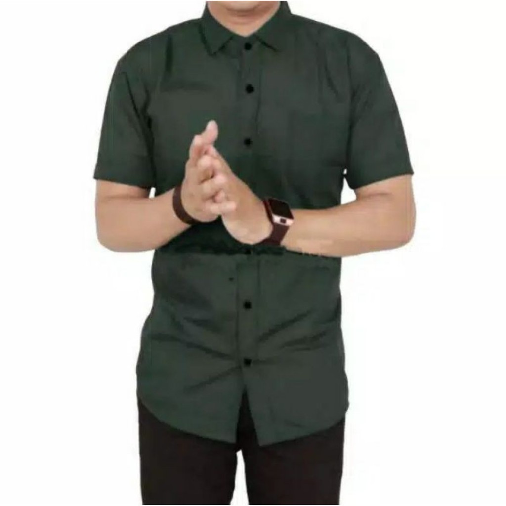 MEN CLOTHES//KEMEJA POLOS TERBARU TERMURAH//KEMEJA PRIA POLOS PREMIUM