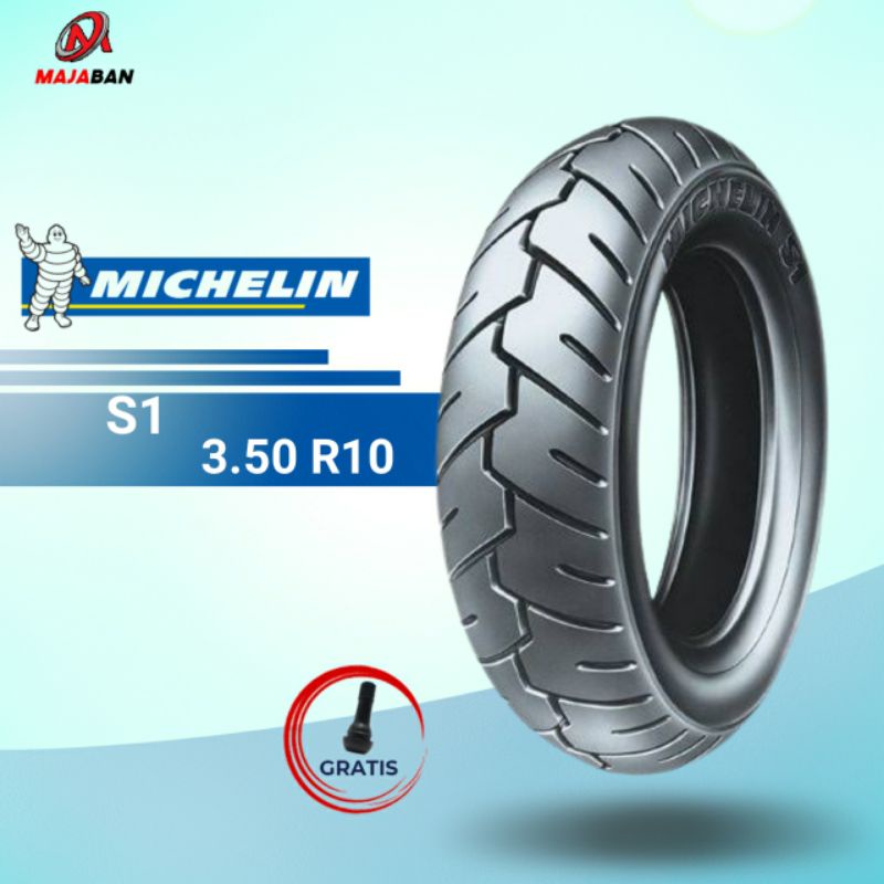 Ban Motor VESPA CLASSIC // MICHELIN S1 3.50-10 Tubeless