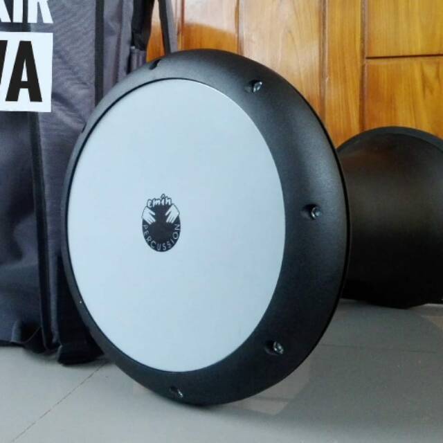 Darbuka emin percussion 9 in darbuka 9 inci hitam dop darbuka murah 9 inc