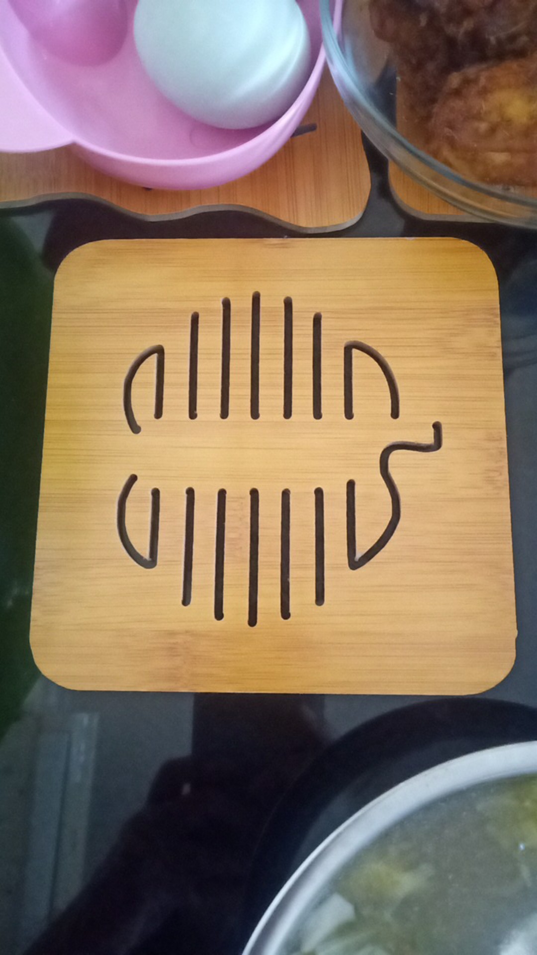 Tatakan Gelas Kayu, Tatakan Anti Panas, Tatakan Unik