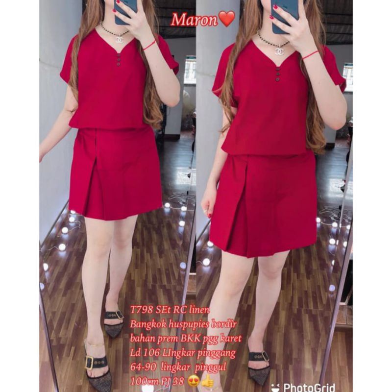 RC Set. Bangkok Huspupies Bordir