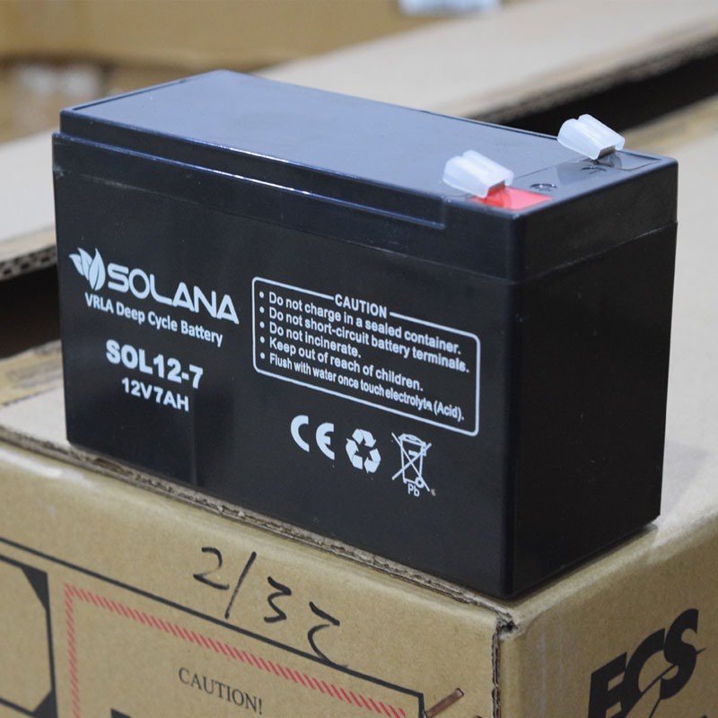 BATTERY AKI KERING SOLANA UPS ICA APC PROLINK SOL12-7 12V 7AH