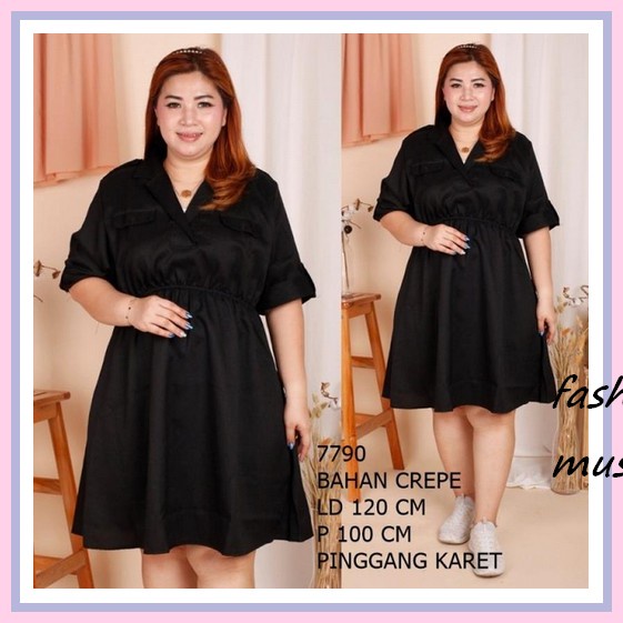 Dress Dcuba Bangkok Dress Jumbo Tunik Dress Natal Baju Natal Baju Ke Gereja Fz Esmelle Dress Jumbo L
