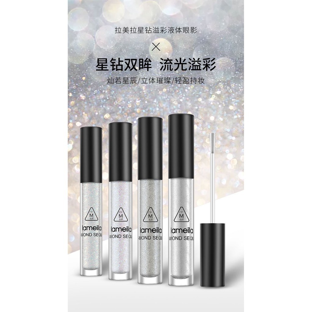 Lameila Liquid Eyeshadow Pearl Light Highlight Eye Beauty cjr 1030