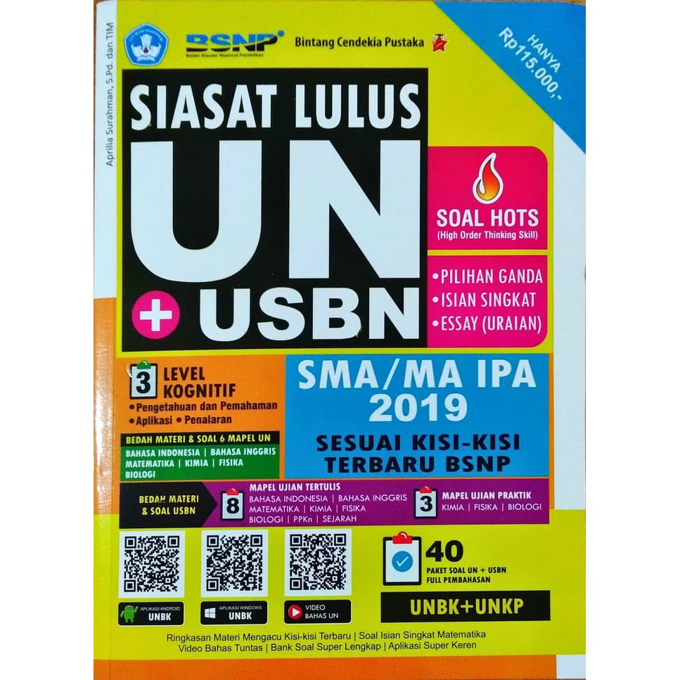 SIASAT LULUS UN PLUS  USBN SMA  MA IPA 2019-0