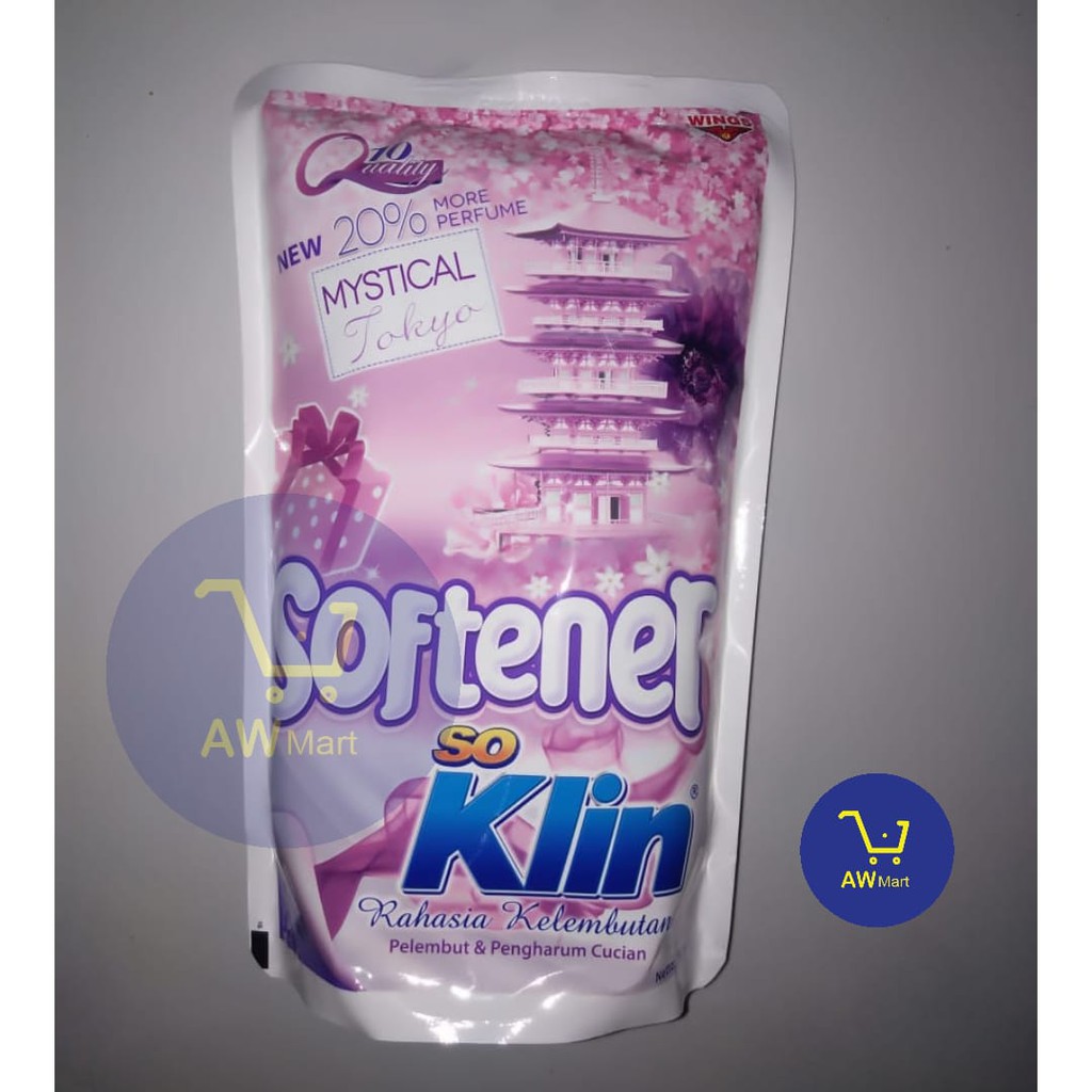 Pewangi Pakaian Softener Soklin REFILL 900ml (DARI PABRIK LANGSUNG) softener pakaian soklin