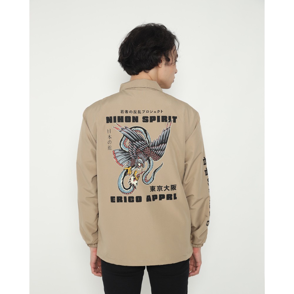 Jaket Coach Erigo Style Japan | Jaket Pria Erigo | CJ Erigo | Jaket Erigo Apparel Your Nihon Spirit 